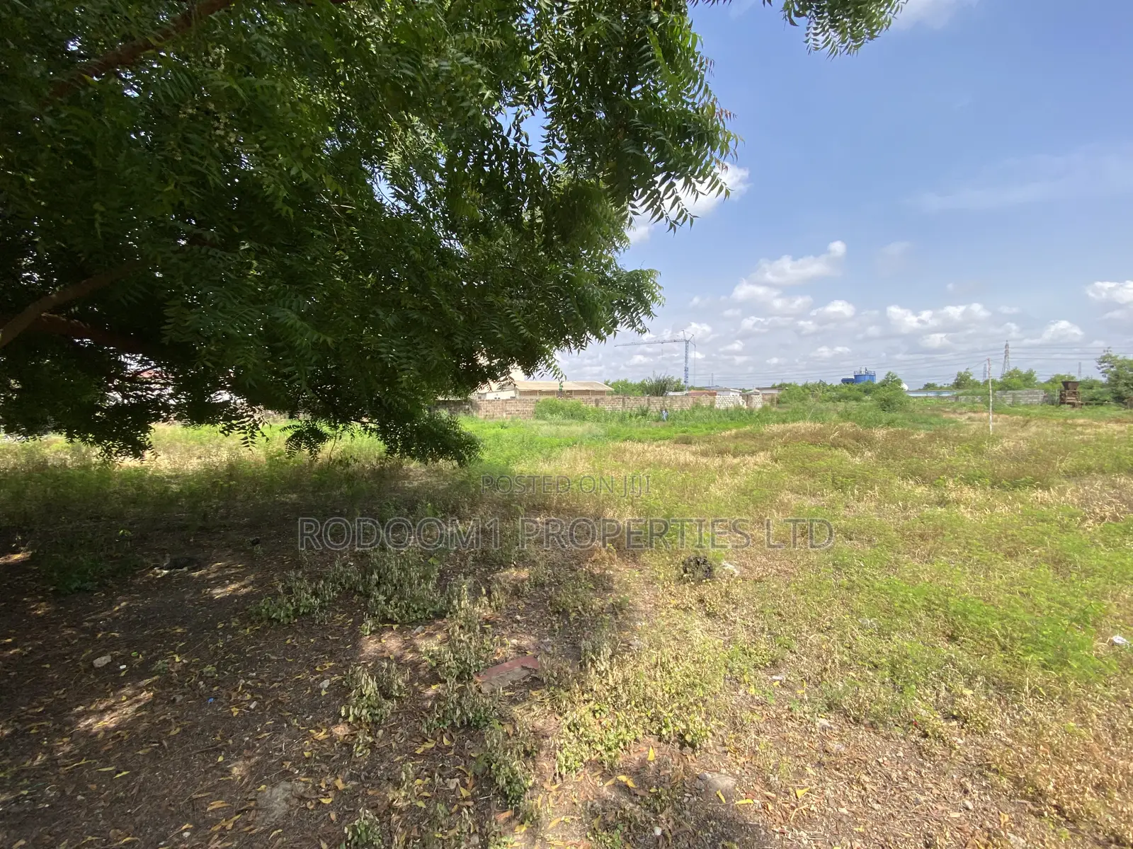 Industrial 2 Plot of Land Fenced With Land Title for Sale