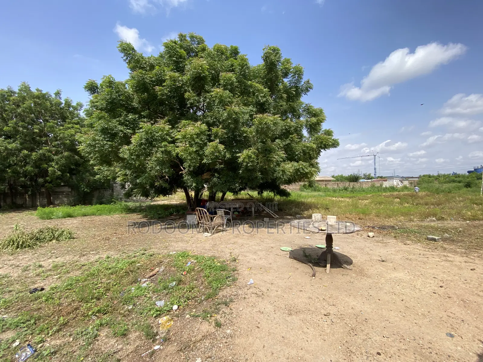 Industrial 2 Plot of Land Fenced With Land Title for Sale