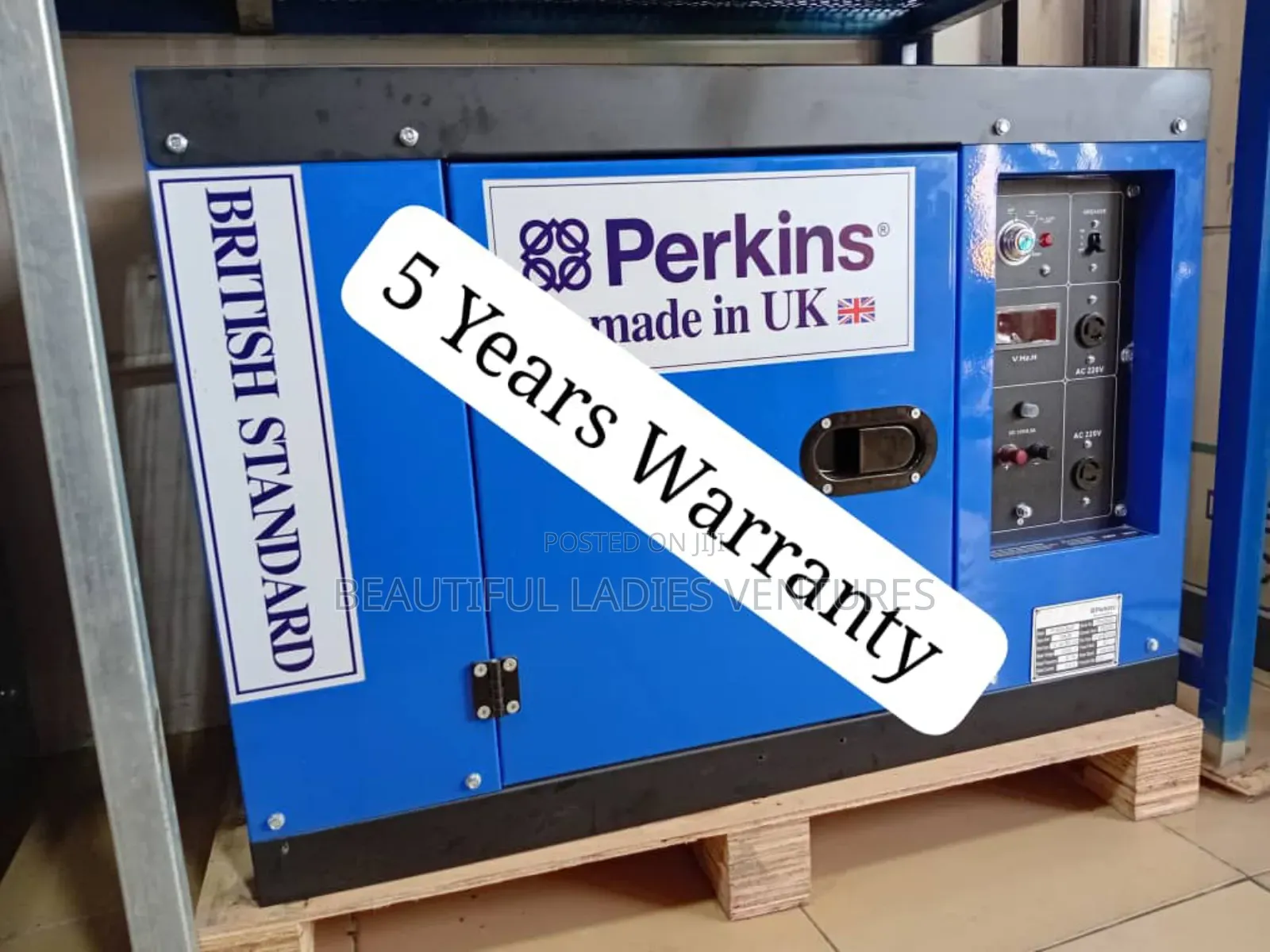 Perkins Diesel Generator 5 Years Warranty Super Cool Sound
