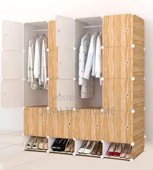 Plastic Wardrobe 16 Cubes