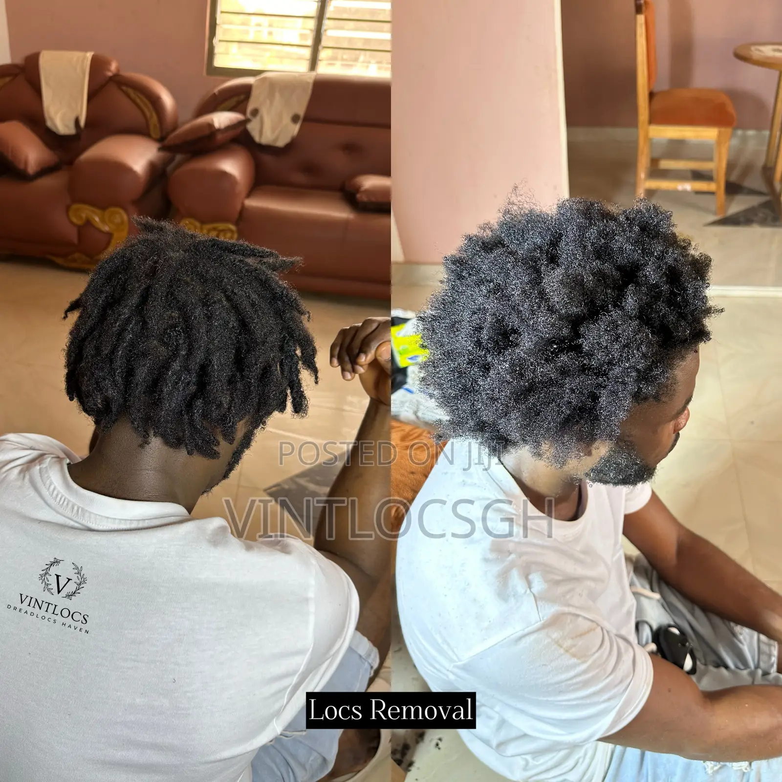 Permanent Locs Removal Service