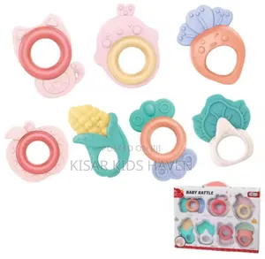 7 Pieces Baby Teether 3months and Above