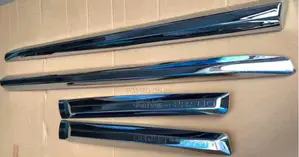 Toyota Land Cruiser Prado Door Silver Mouldings