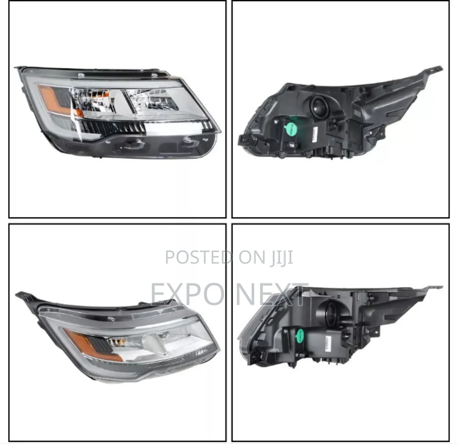 Headlight Halogen For Ford Explorer 2016-2019