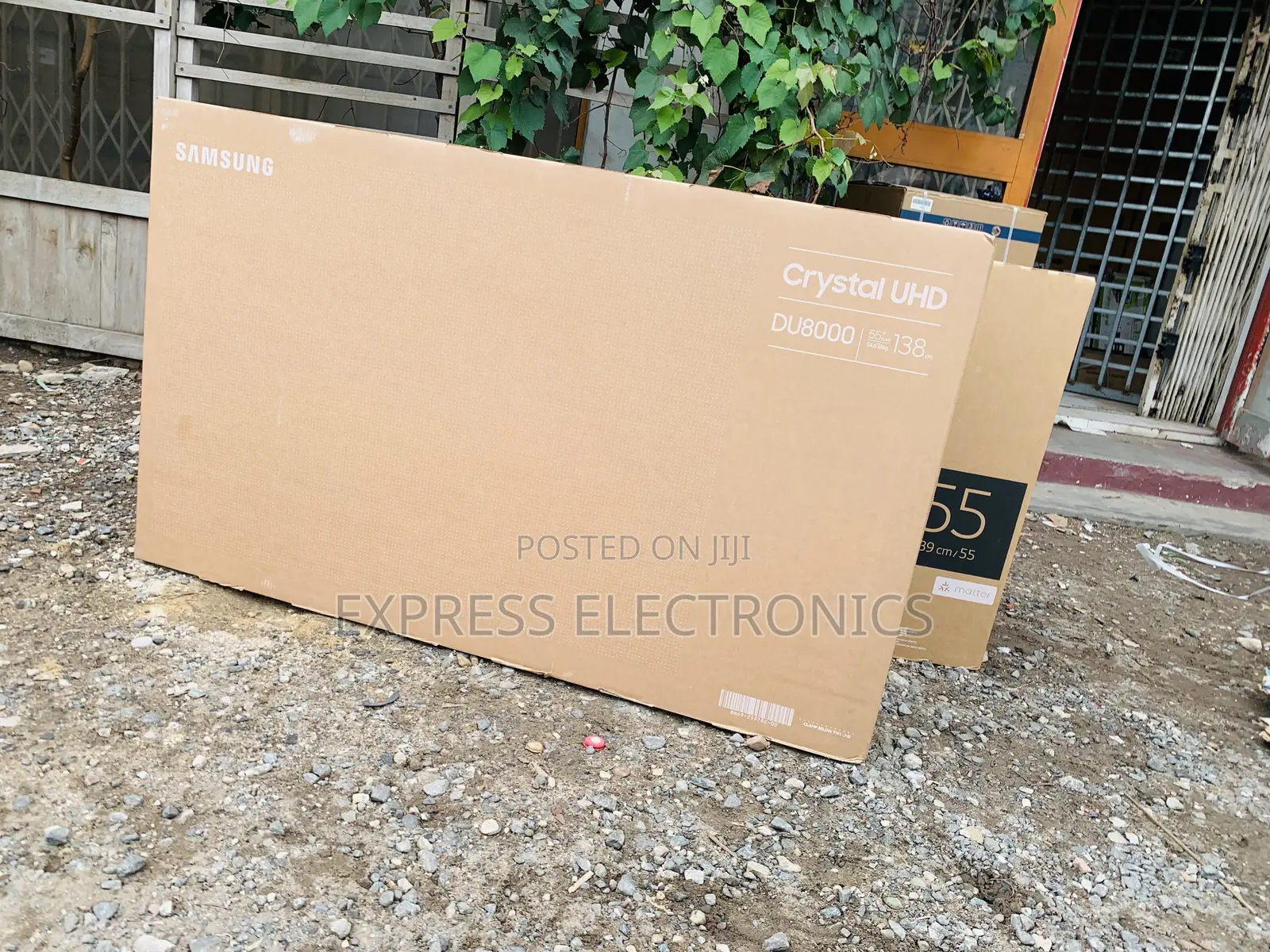 Crystal Clear Uhd Smart Samsung 55”Du8000