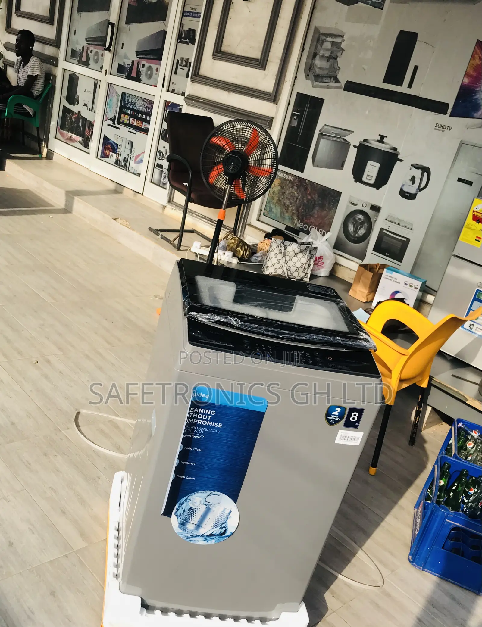 Midea Affordable 8kg Fullauto Inverter Smart Topload Washer