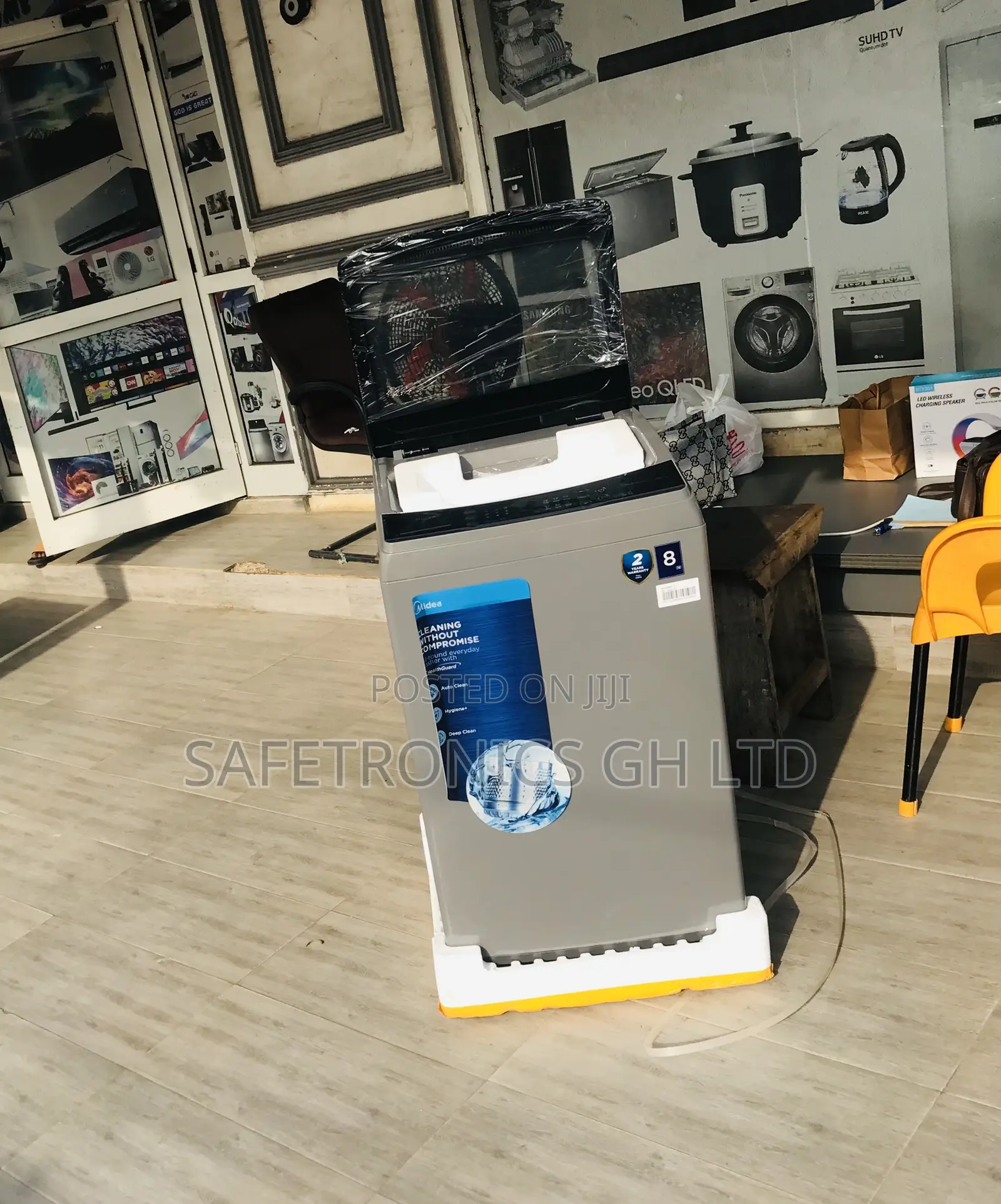 Correct Semiauto Fullauto 8kg Inverter Smart Midea Washer