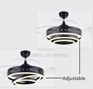 Ceiling Fan With Decorative Light