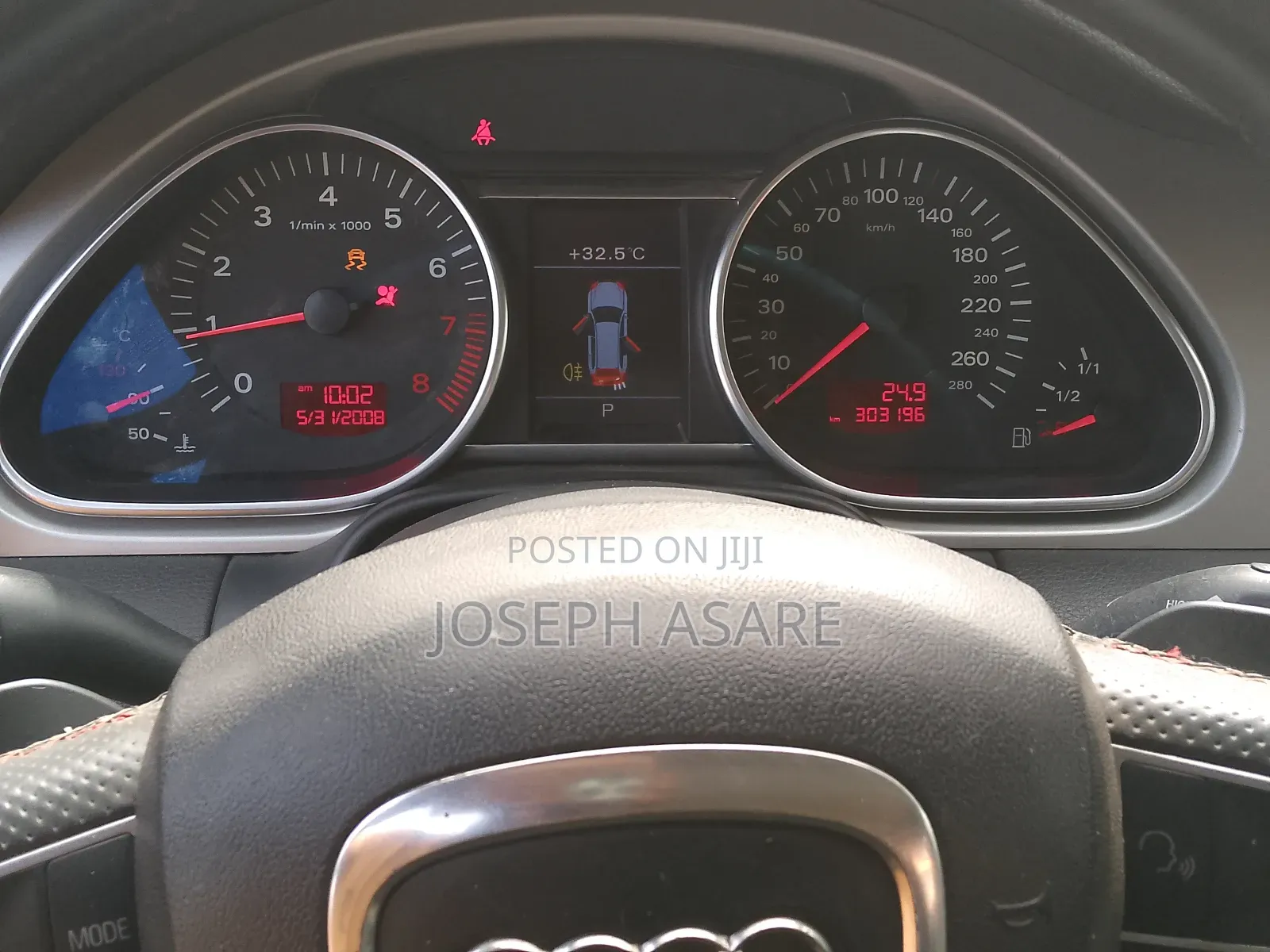 Audi Q7 3.6 2009 Blue