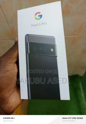 New Google Pixel 6 Pro 128 GB Black
