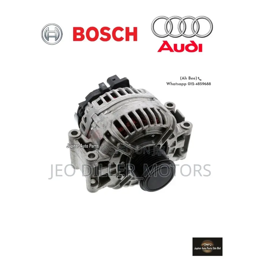 Audi A4, Q7, Q5, A6, A3 Alternator
