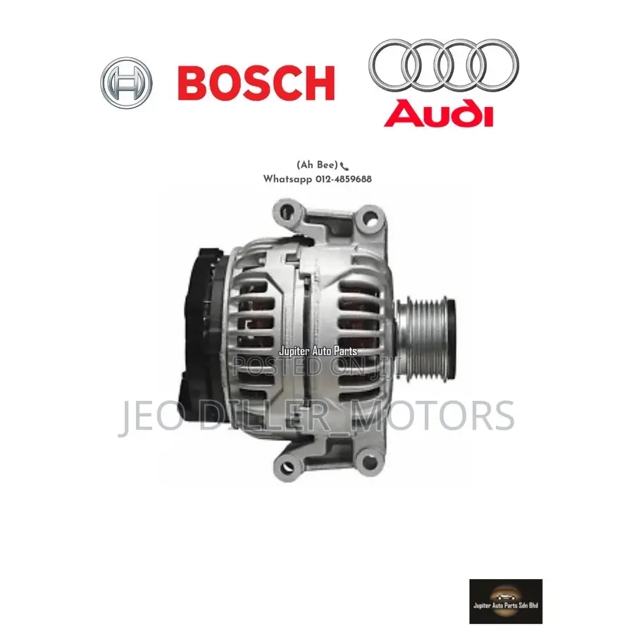 Audi A4, Q7, Q5, A6, A3 Alternator
