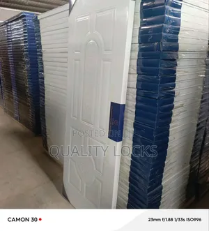 White Room Doors With All Accessories.