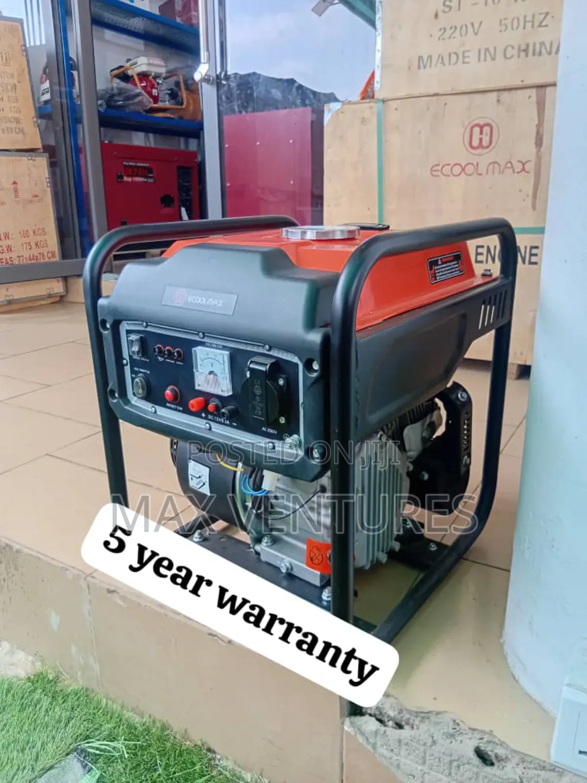 Irresistible Ecoolmax Inverter Generator Pull Start 7kva 8kw