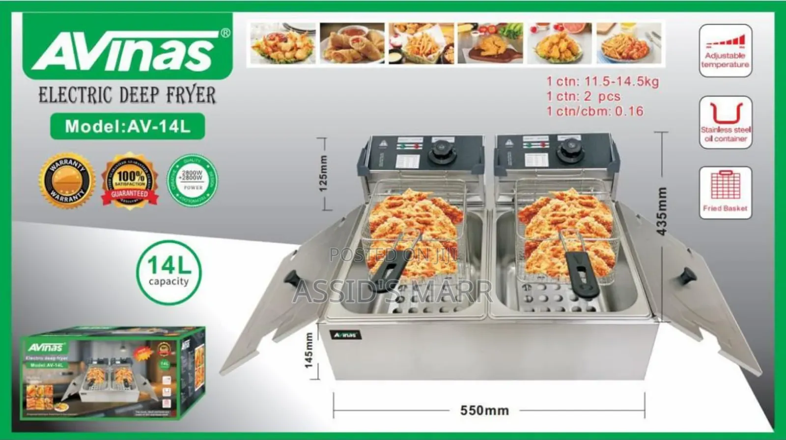 14l Deep Fryer