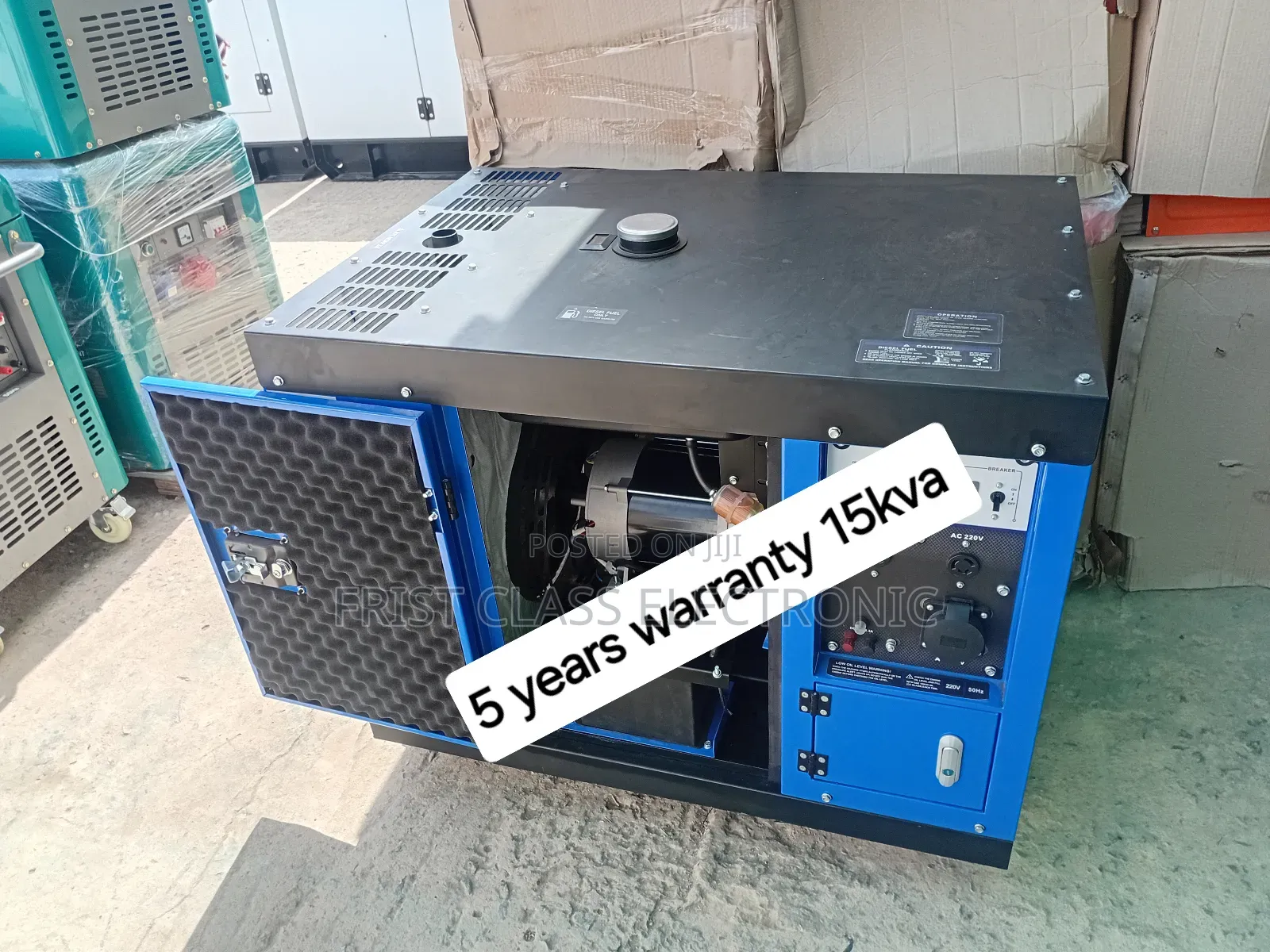 15kva Silent Diesel Powered Generator for Home Use