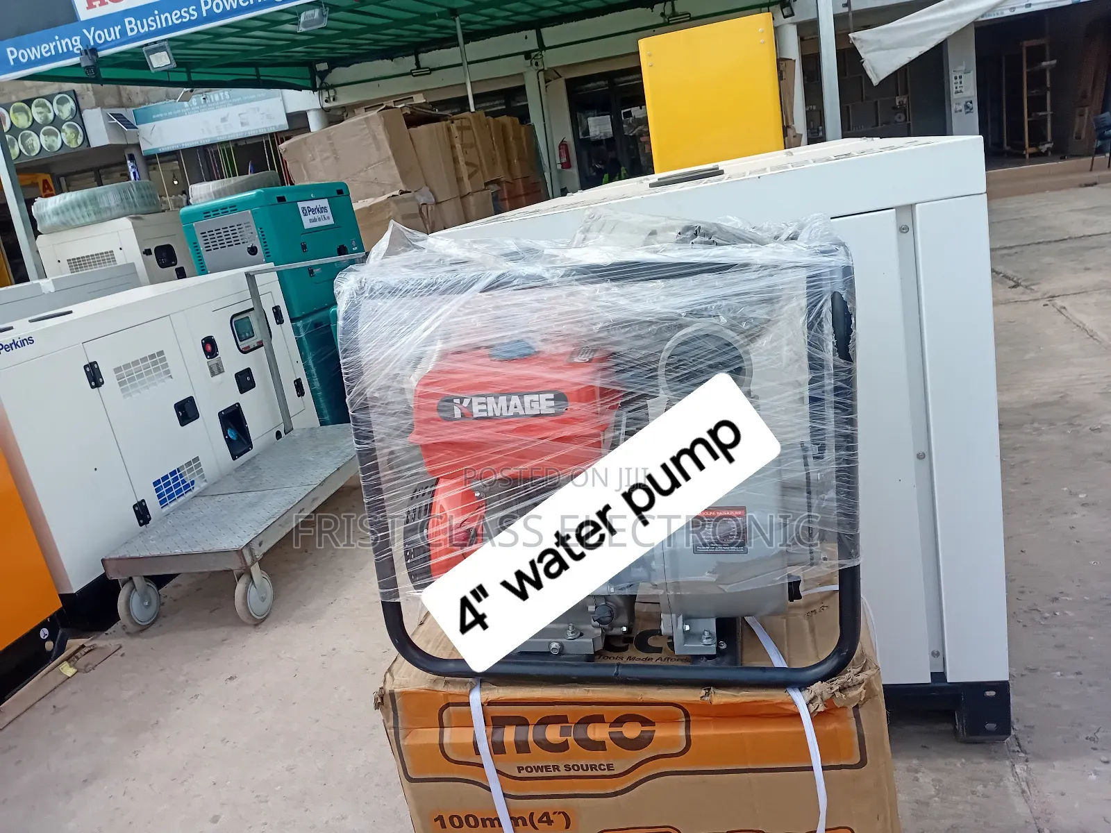 Approved and Effective 4 Inch Petrol Water Pump
