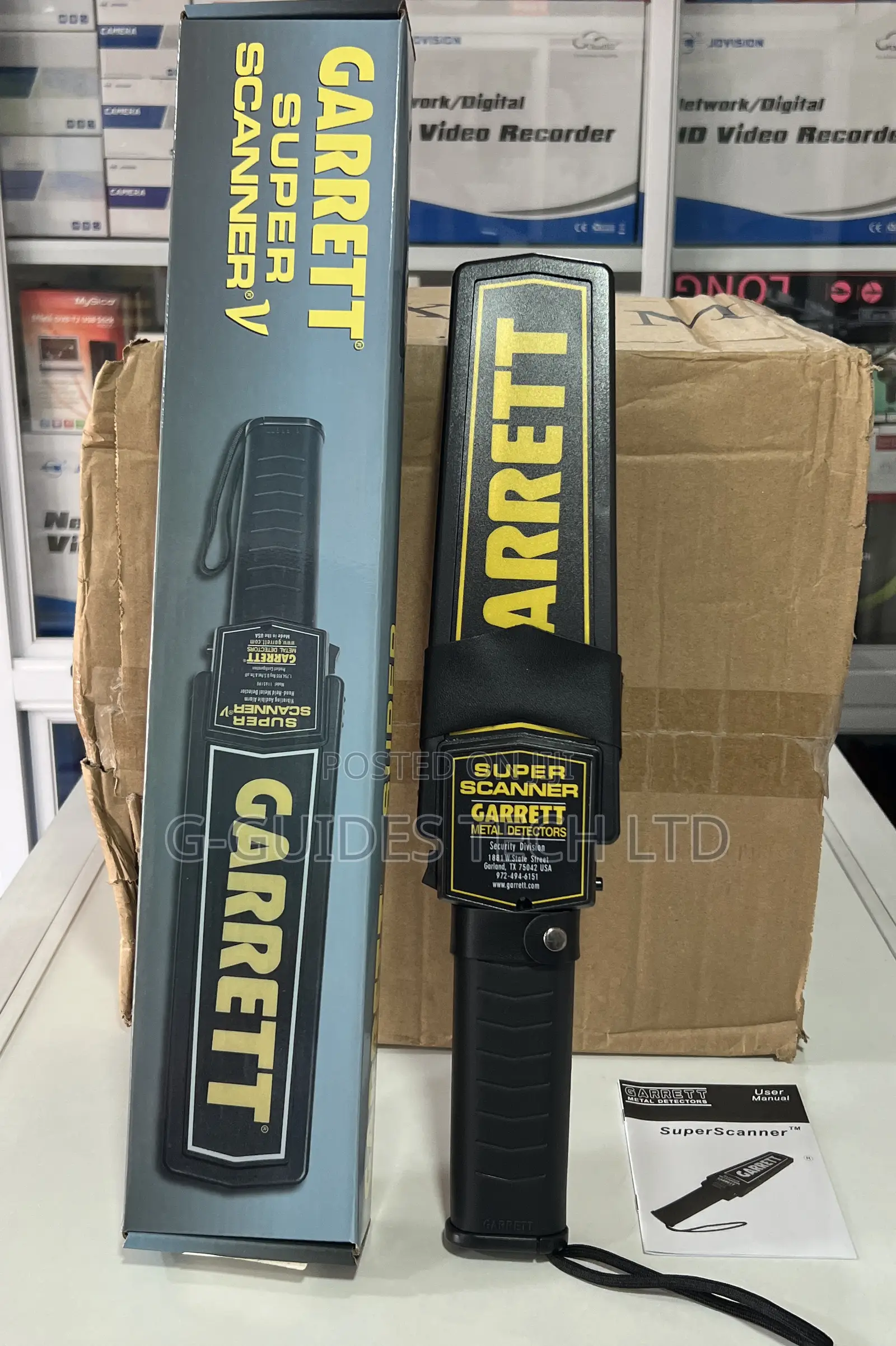 Garrett Metal Detector Hand-Held Super-Scanner V