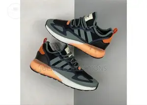Adidas Zx Boost Ammry Green White and Orange