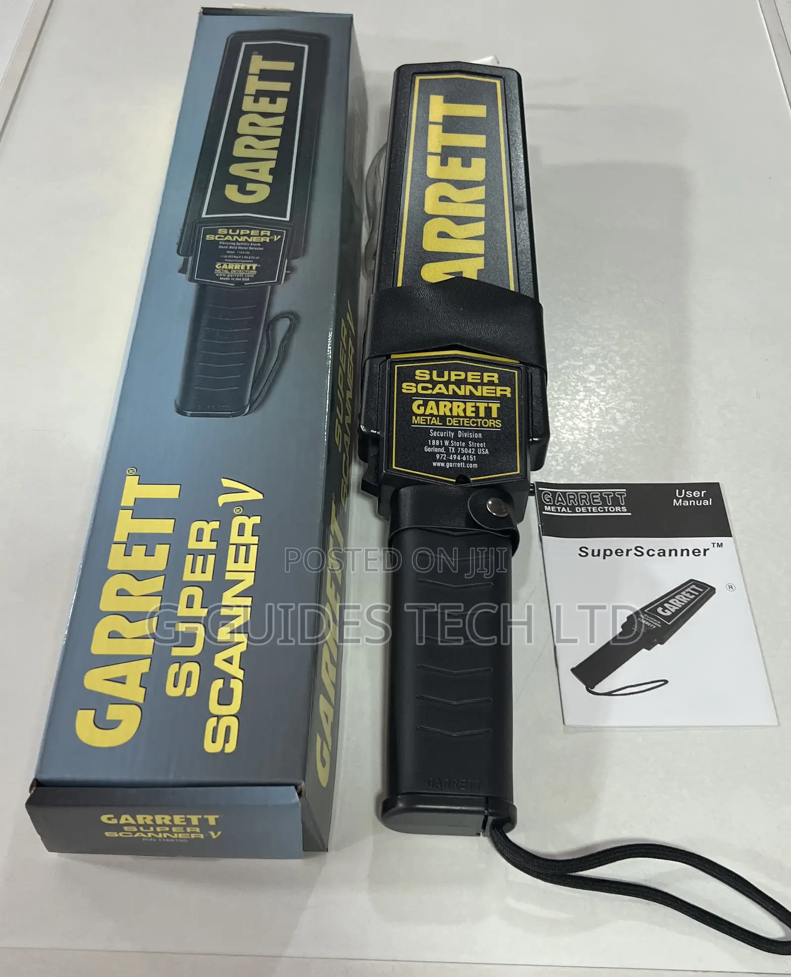 Garrett Metal Detector Hand-Held Super-Scanner V