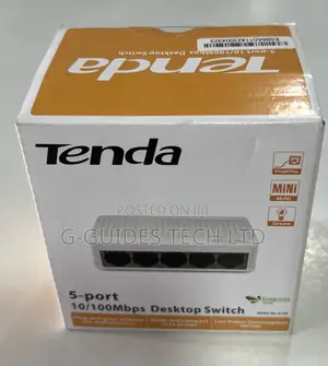 5-Port Tenda Switch, Tenda 5-Port 10/100mbps Desktop Switch