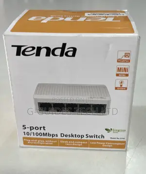 5-Port Tenda Switch, Tenda 5-Port 10/100mbps Desktop Switch