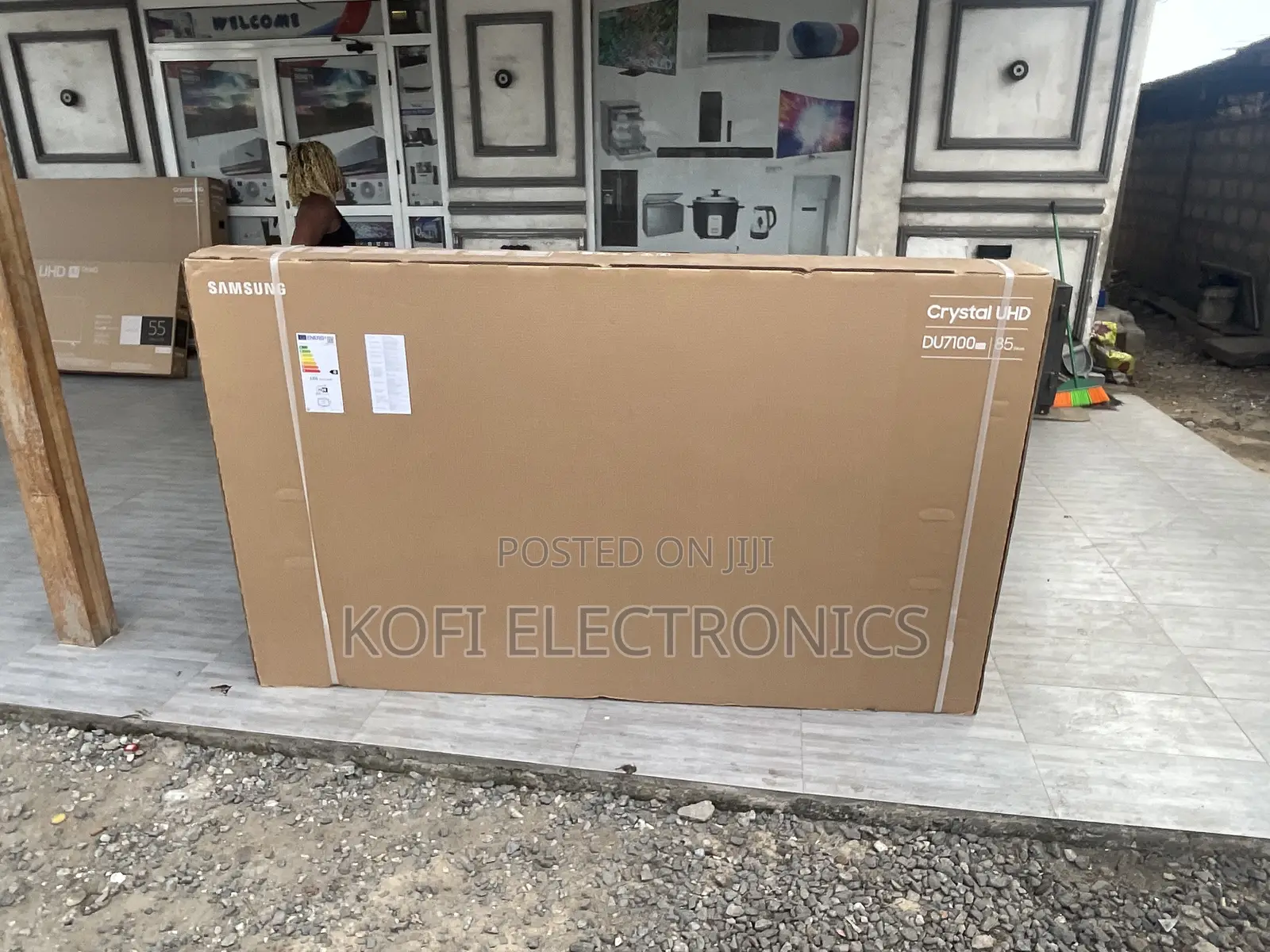 Samsung 85"Uhd HDR Smart Tv 2024 With an Adoptive Sound