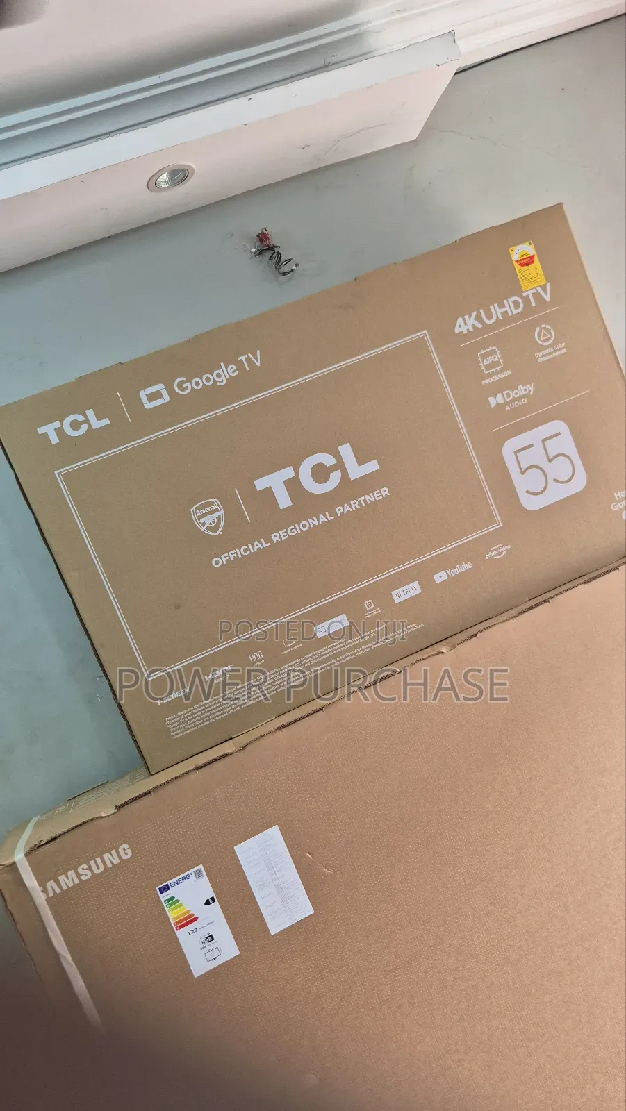 Moderate TCL Led 55 Inches Tv 55p635 At