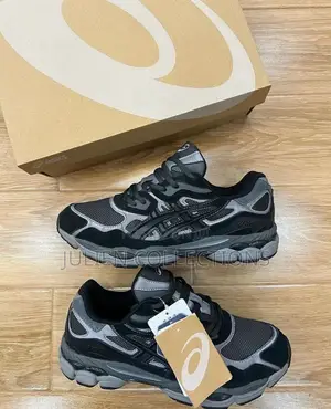 Asics Gel Nyc Black Grey Suede