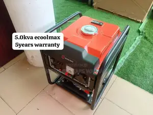 5.0kva Ecoolmax Generator Petrol Silent 5kva