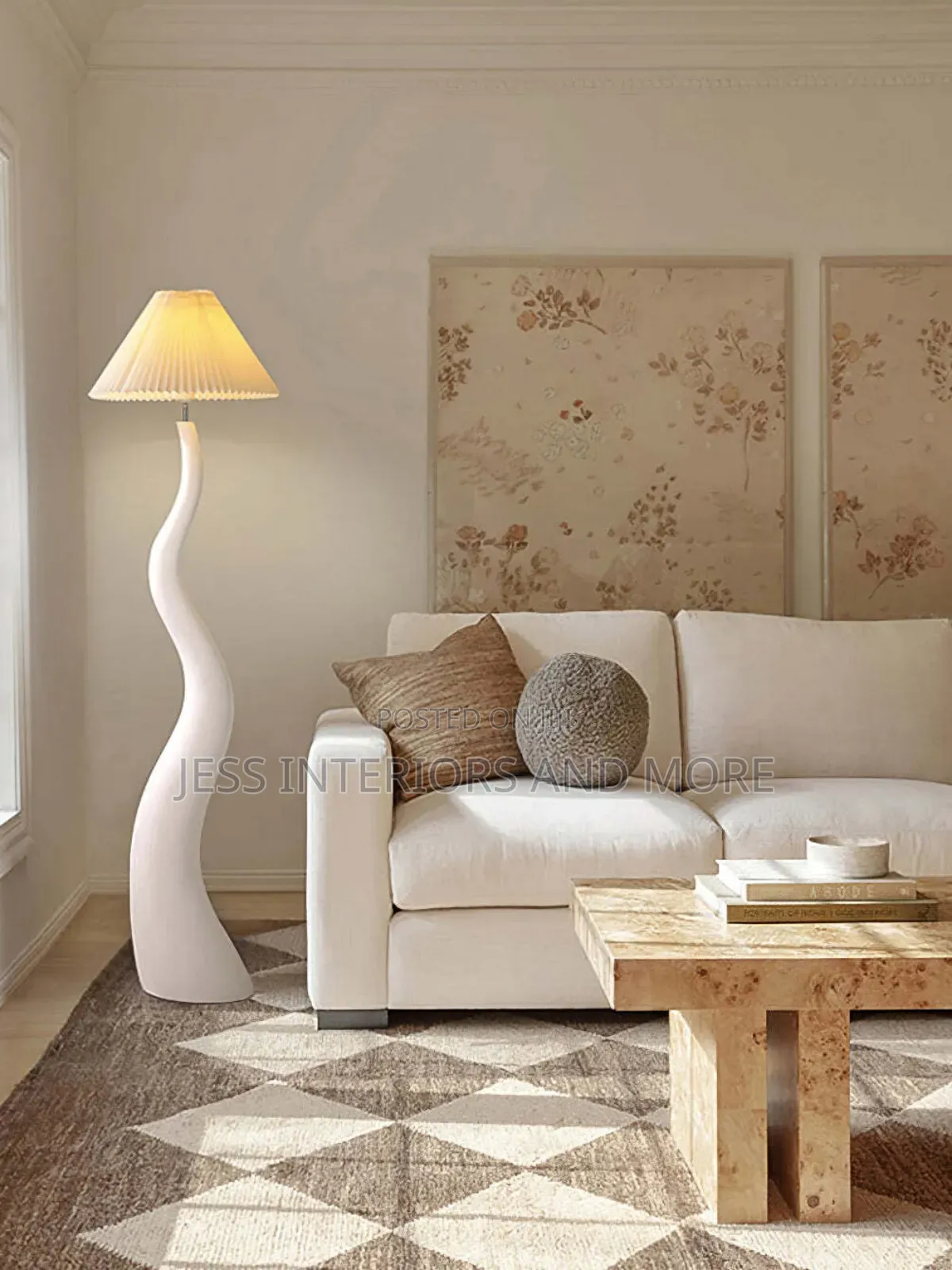 Twisted Floor Lamp