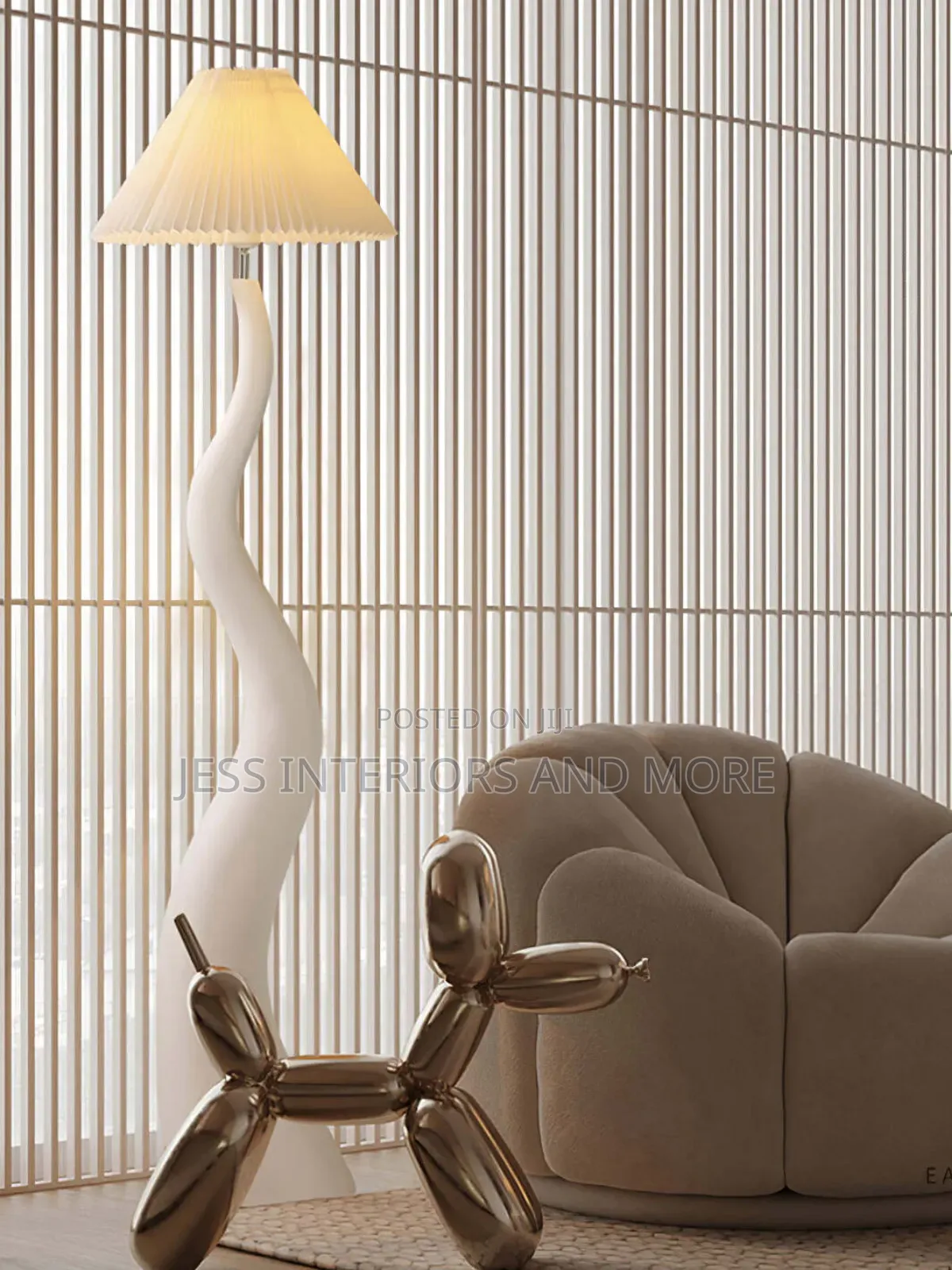 Twisted Floor Lamp