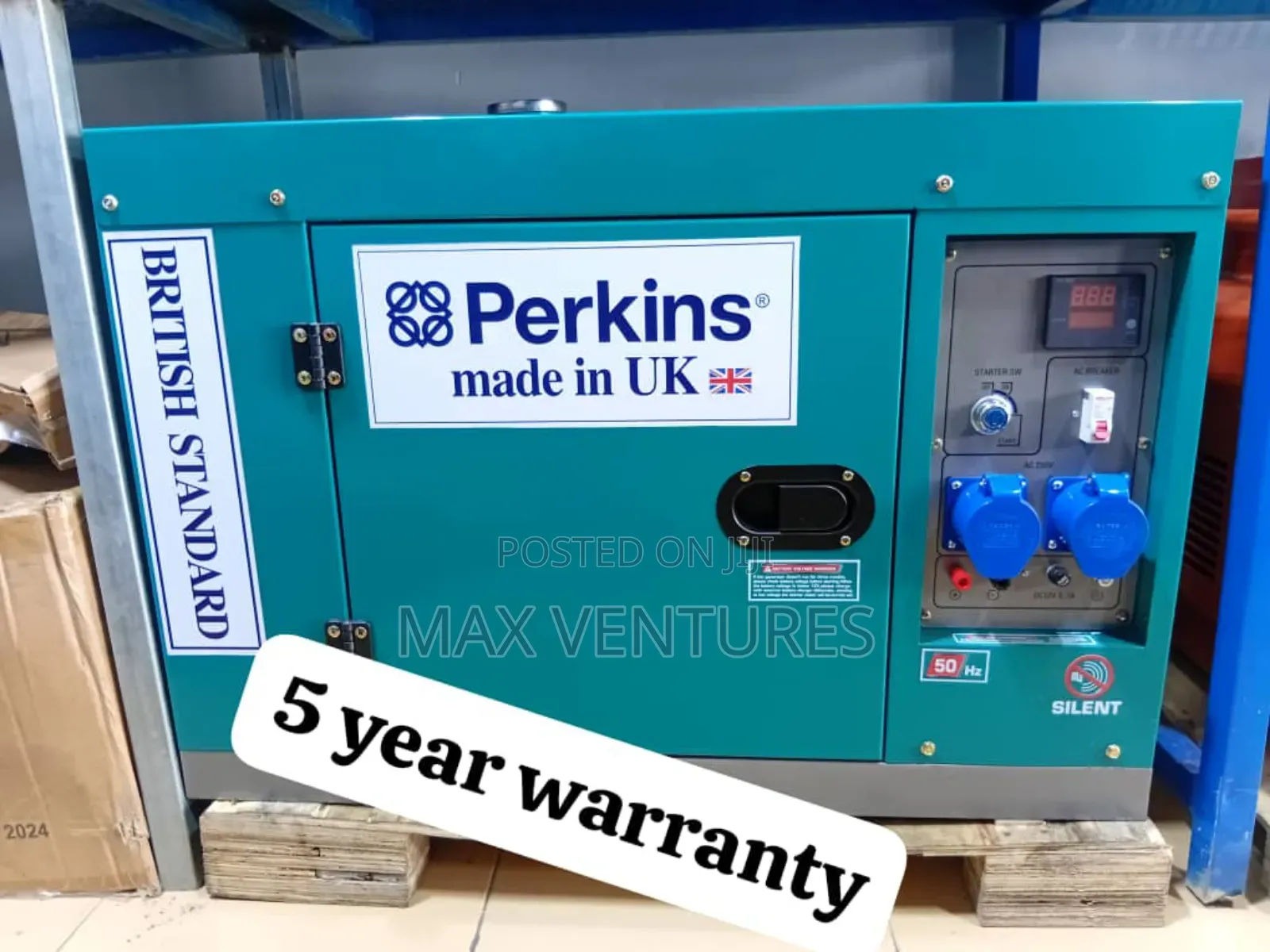 Irresistible Perkins Diesel Generator Keystart 15kva 13kw Uk