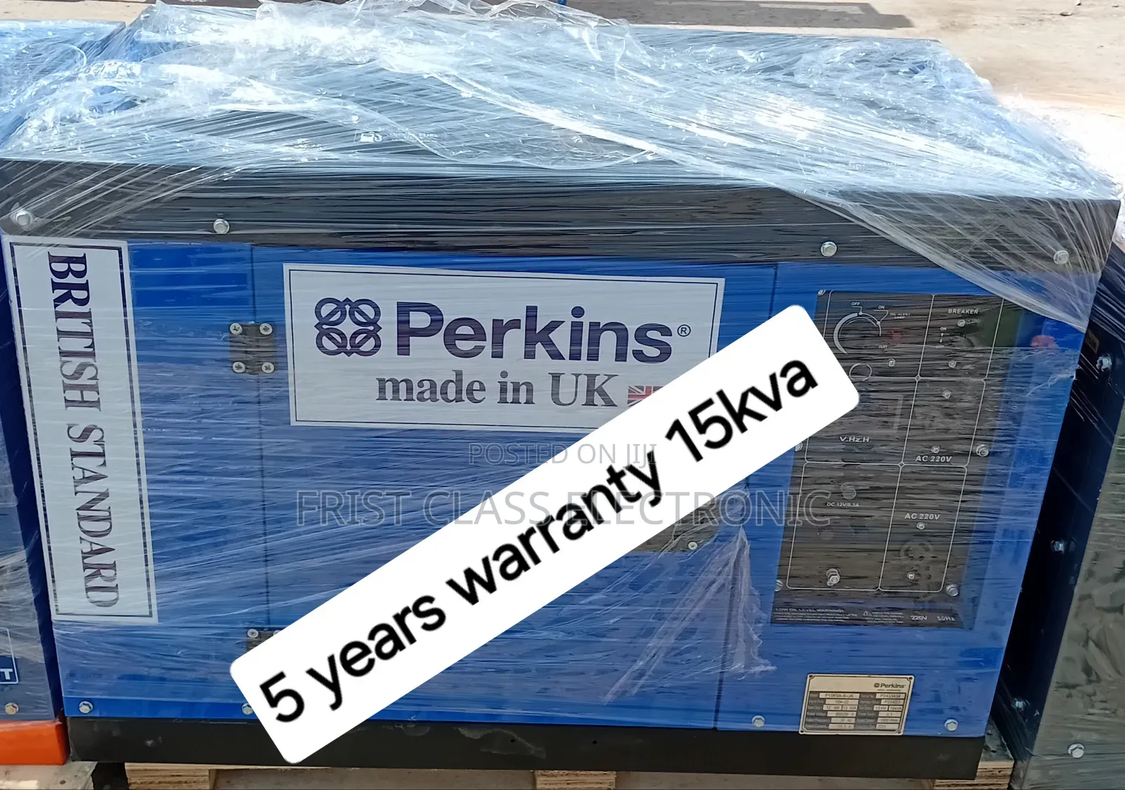 Advanced 15kva Perkins Silent Diesel Generator