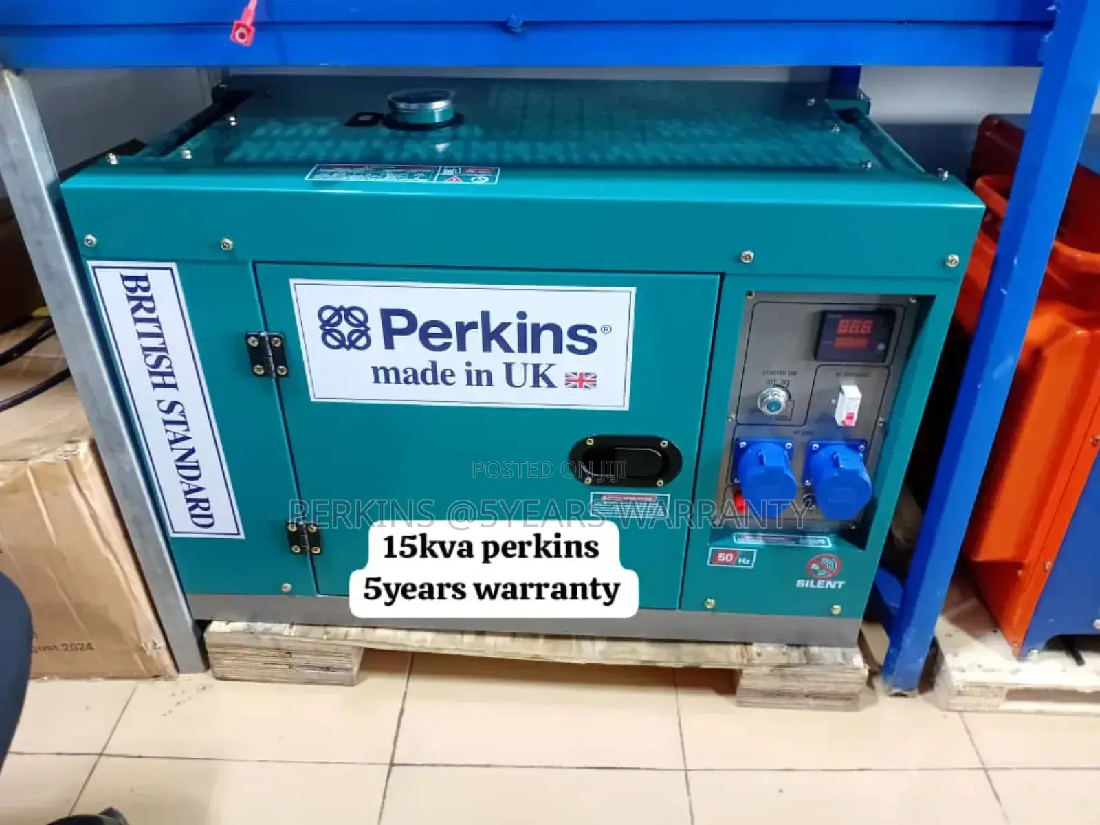 Strong Perkins 15kva Diesel 16500watt Silent Generator 15kva