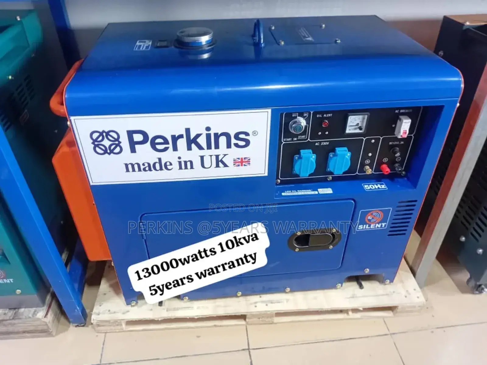 Standard 10kva 13000watts Perkins Silent Generator Diesel