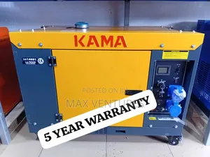 Ravishing 10kva Kama Diesel Generator 13000watts Strong Body