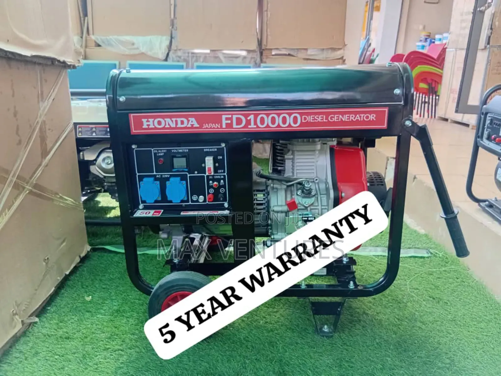 Ravishing 10kva Honda Diesel Generator 13000watts Japan Made