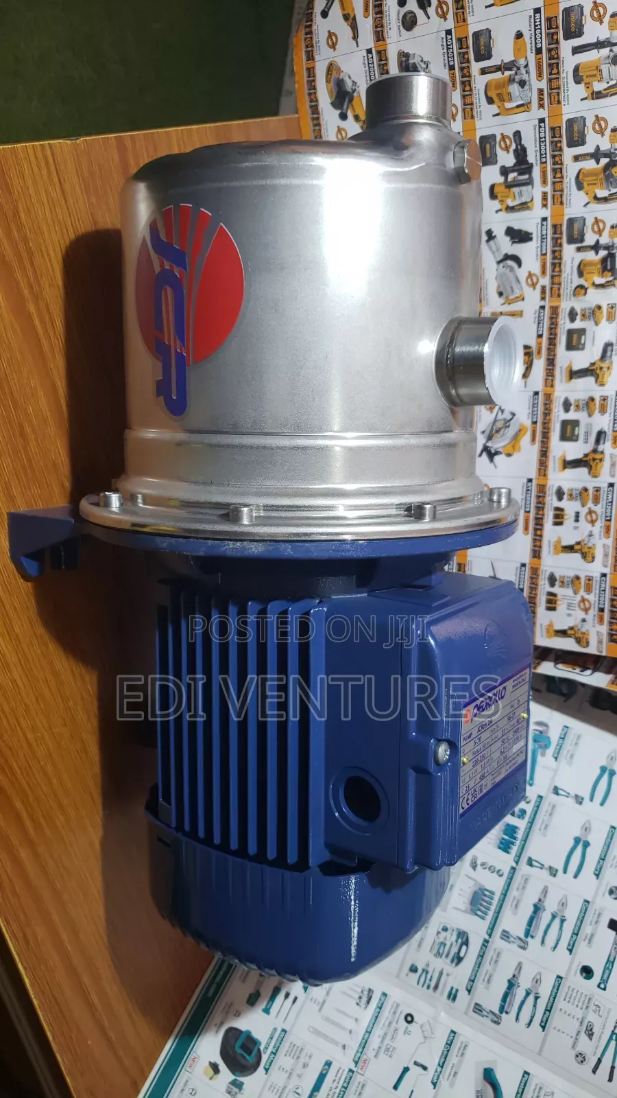 Pedrollo JCR 1.5 Horsepower Stainless Water Pump