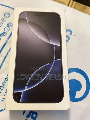 New Apple iPhone 16 Pro Max 256 GB Black