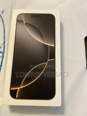 New Apple iPhone 16 Pro Max 256 GB Black