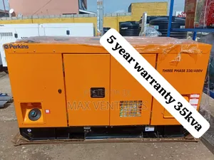 Long Lasting 35kva Perkins Diesel Generator With Good Filter