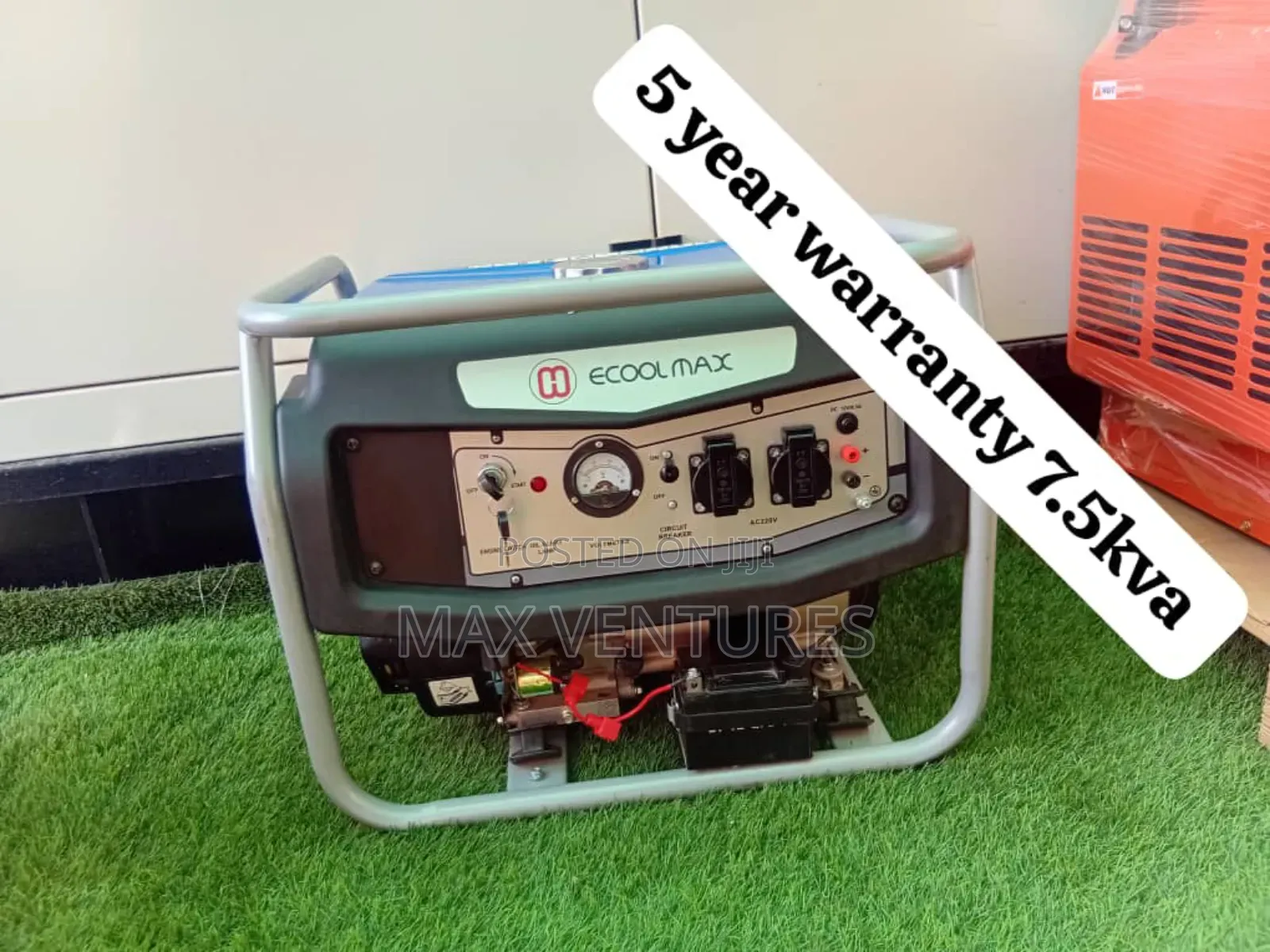 Long Lasting 7.5kva Ecoolmax Petrol Generator Good Filter