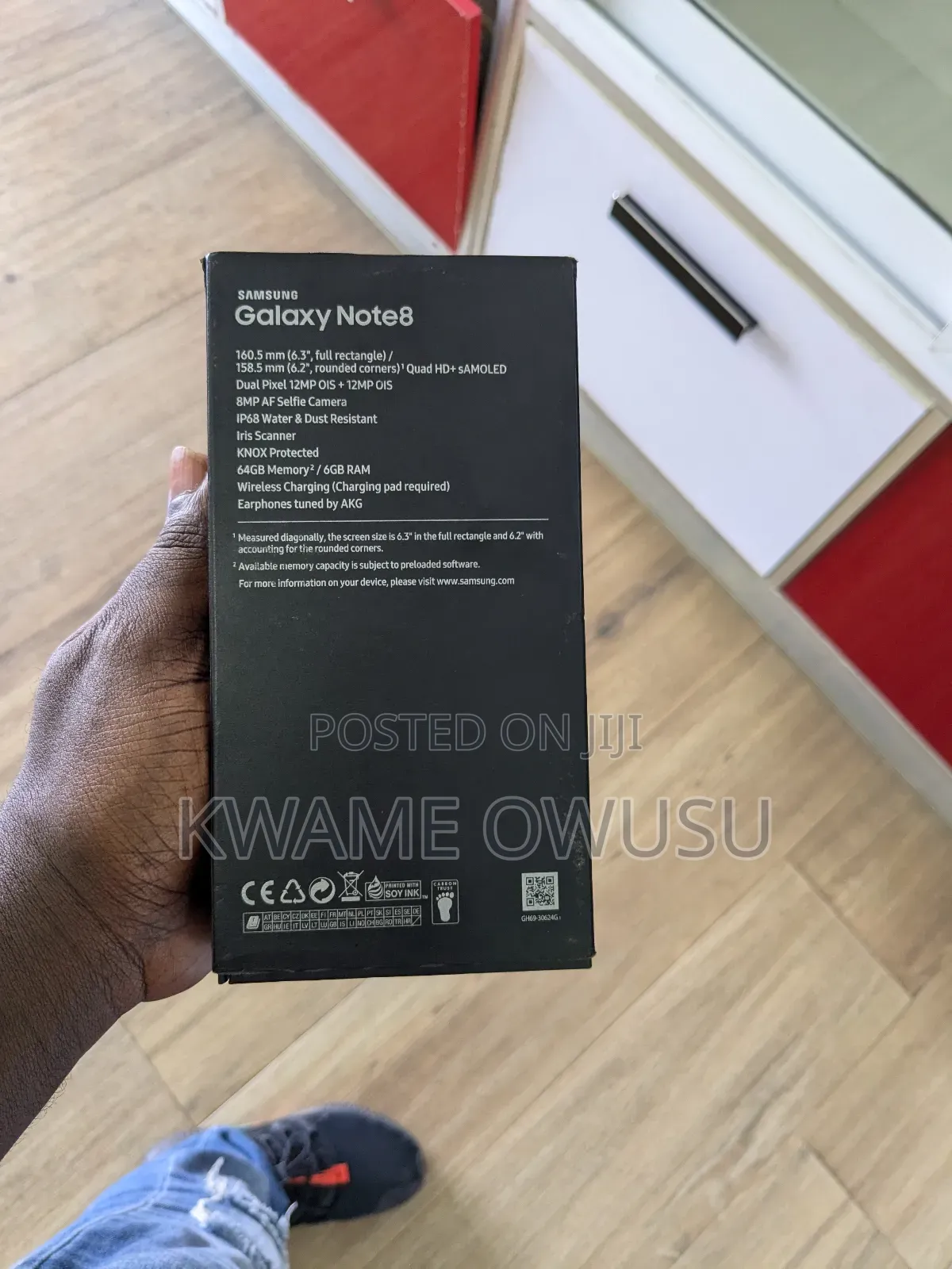 New Samsung Galaxy Note 8 64 GB Black