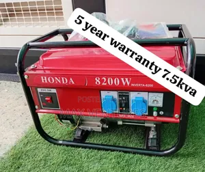 Long Lasting 7.2kva Honda Petrol Generator With Good Filter