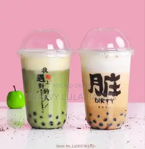 500ml U Shaped Cup +Lids
