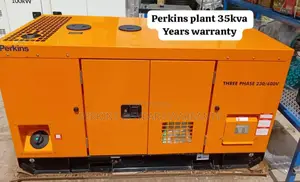 Large Fuel Tank Perkins 35kva 3phase Diesel Generator 35kva