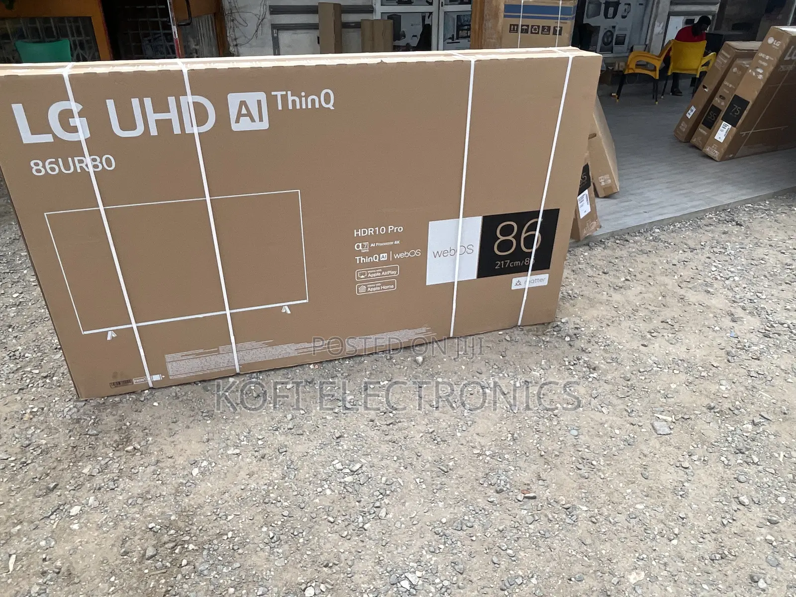 New Webos Operating System Lg 86inch Smart Tv, Active HDR