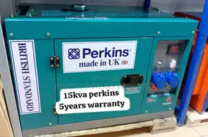 Correct Perkins Diesel Generator Silent 15kva 16500watts