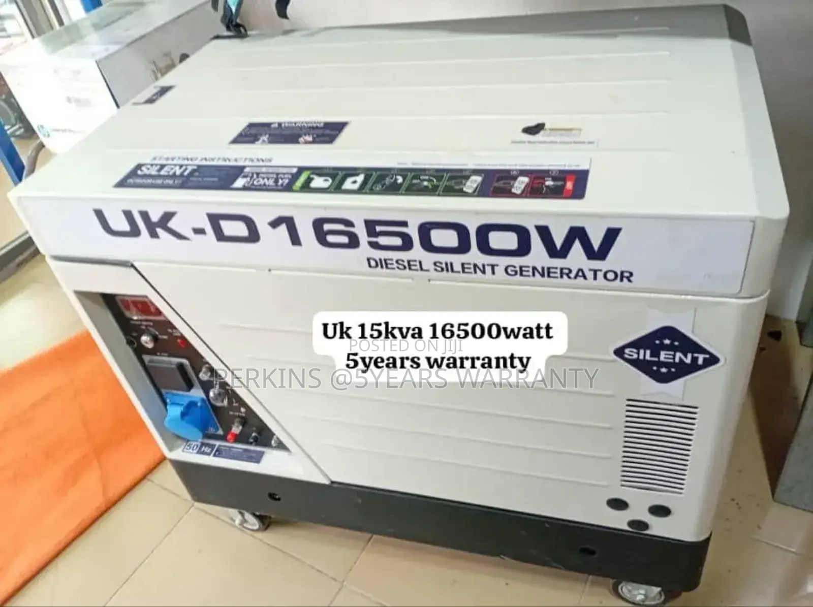 Emergency Power 16500watt 15kva Diesel Generator Silent